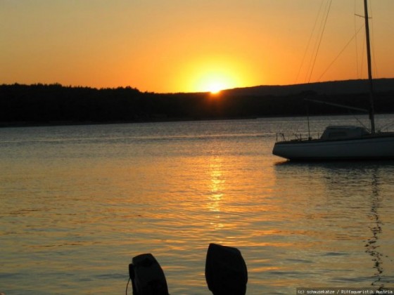 Sonnenuntergang in Krk